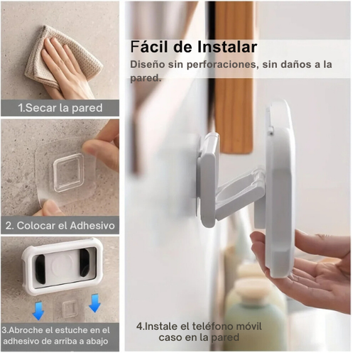 Soporte impermeable para teléfono móvil