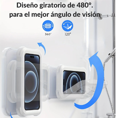 Soporte impermeable para teléfono móvil